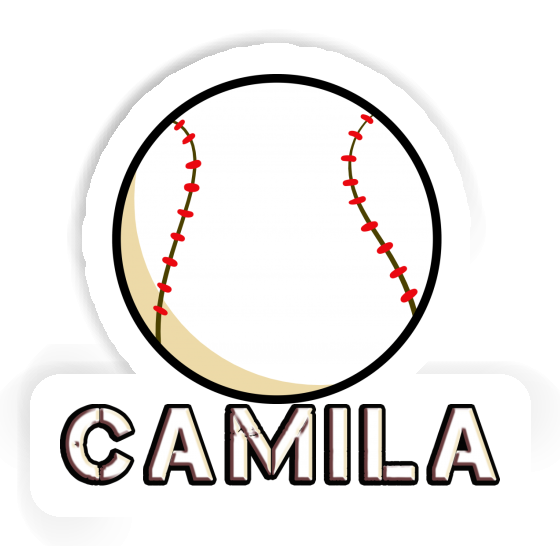 Balle de baseball Autocollant Camila Gift package Image