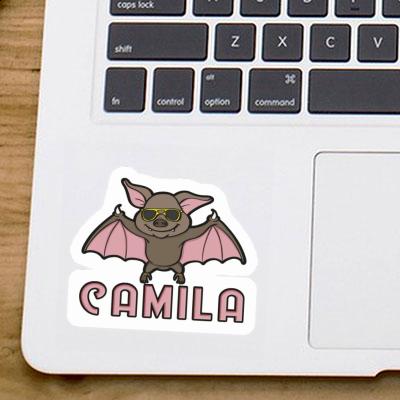 Camila Sticker Bat Notebook Image