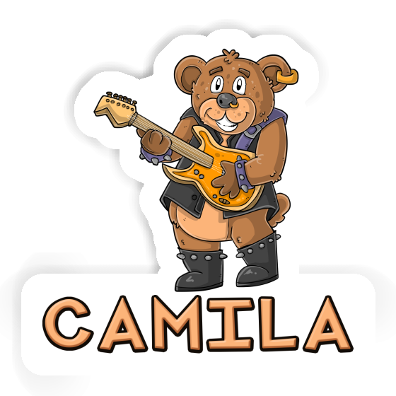 Sticker Camila Guitarist Laptop Image