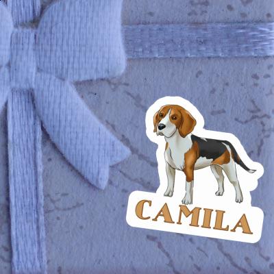 Camila Sticker Beagle Dog Image