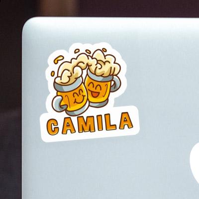 Sticker Camila Beer Laptop Image