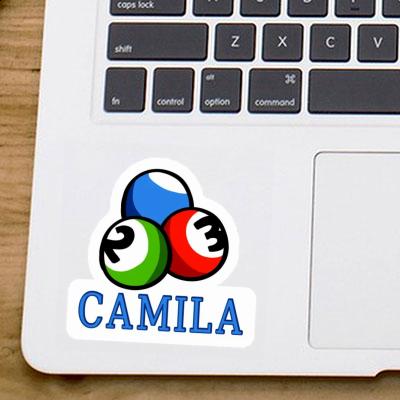 Sticker Camila Billiard Ball Gift package Image