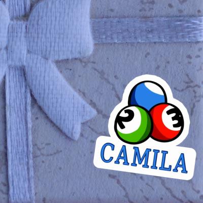 Sticker Camila Billiard Ball Gift package Image