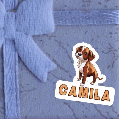 Sticker Camila Boxer Notebook Image