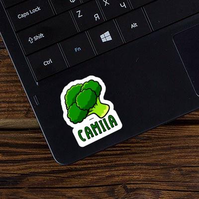 Camila Sticker Broccoli Laptop Image