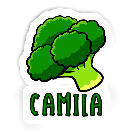 Camila Sticker Broccoli Notebook Image