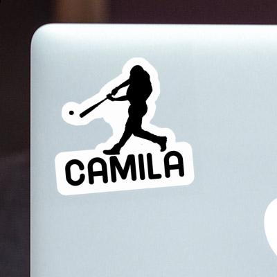 Sticker Baseball Player Camila Gift package Image