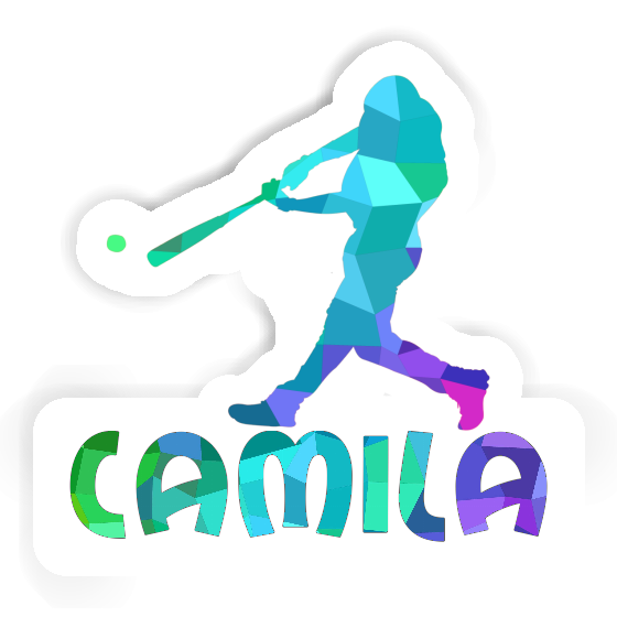 Sticker Baseball Player Camila Gift package Image