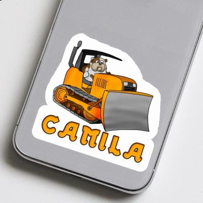 Camila Autocollant Bulldozer Gift package Image