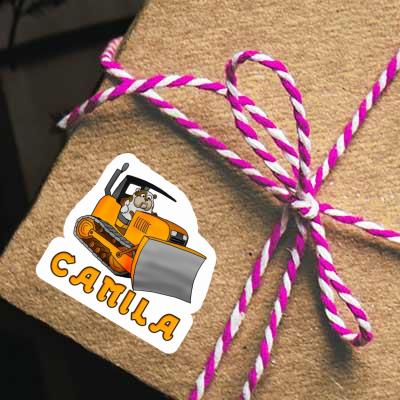 Sticker Camila Bulldozer Gift package Image