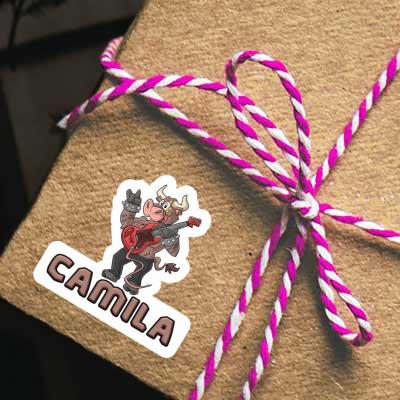 Sticker Bull Camila Notebook Image