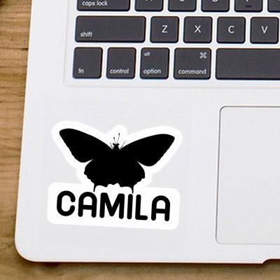 Autocollant Camila Papillon Laptop Image