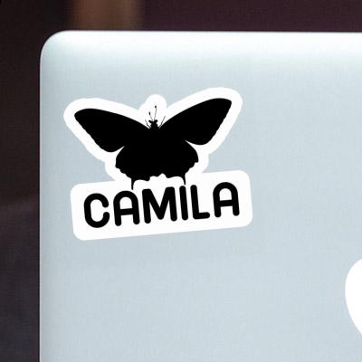 Autocollant Camila Papillon Notebook Image