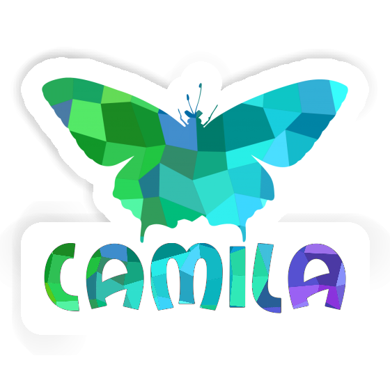 Autocollant Camila Papillon Laptop Image