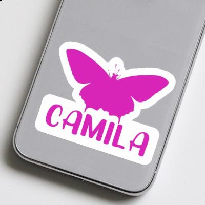 Camila Sticker Butterfly Notebook Image