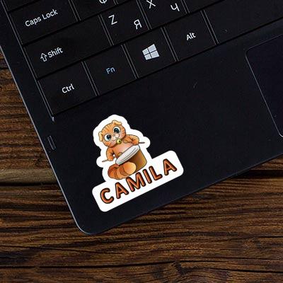 Camila Sticker Drummer Laptop Image