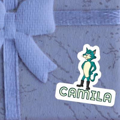 Chat Autocollant Camila Gift package Image