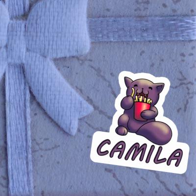 Camila Autocollant Chat Image