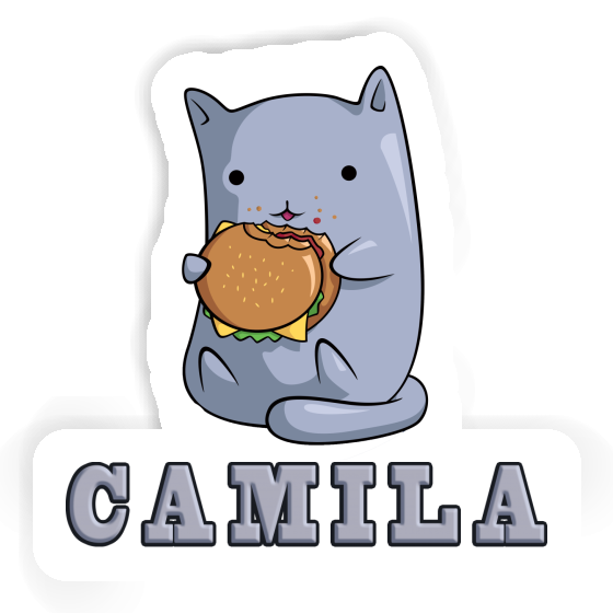 Sticker Cat Camila Notebook Image