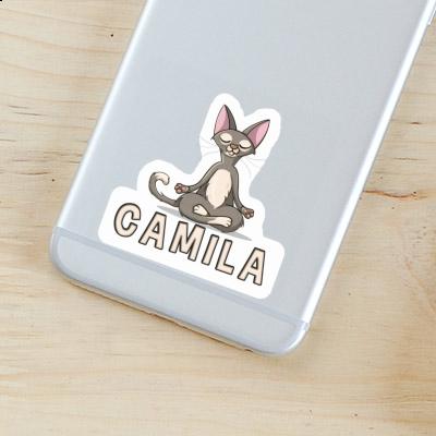 Camila Sticker Yoga Notebook Image