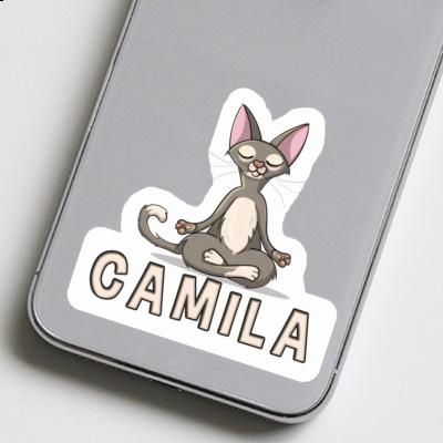 Camila Sticker Yoga Image