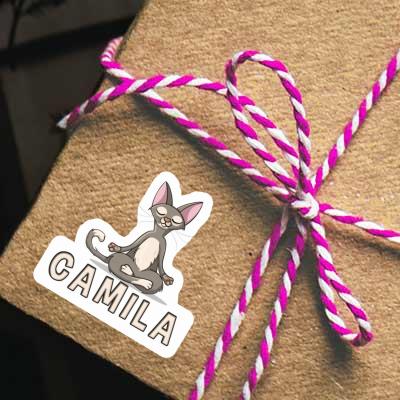 Sticker Camila Katze Gift package Image