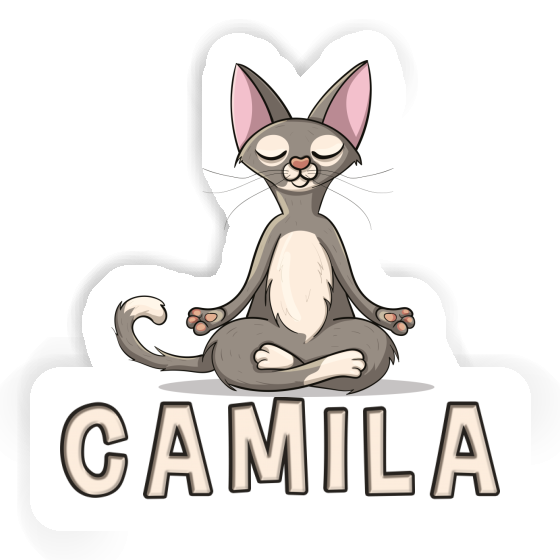 Camila Sticker Yoga Notebook Image