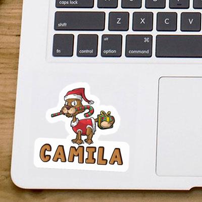 Camila Sticker Cat Notebook Image