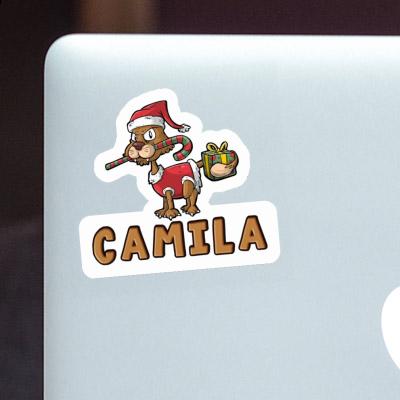 Sticker Katze Camila Laptop Image