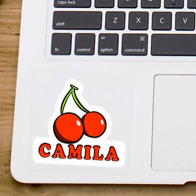 Camila Sticker Cherry Laptop Image