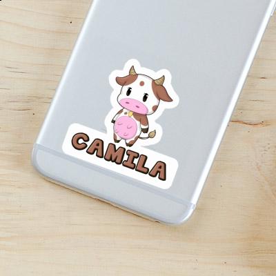 Camila Sticker Cow Notebook Image