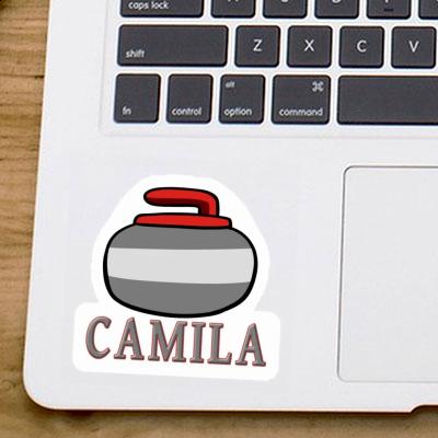 Sticker Camila Curling Stone Image