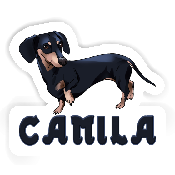 Camila Sticker Dachshund Gift package Image