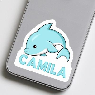 Camila Sticker Dolphin Notebook Image