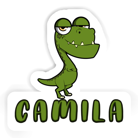 Sticker Camila Dinosaur Notebook Image