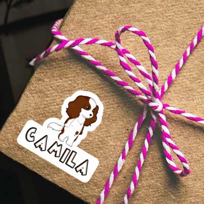 Cavalier King Charles Spaniel Autocollant Camila Gift package Image