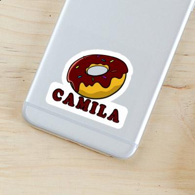 Camila Sticker Donut Laptop Image