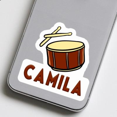 Autocollant Camila Tambour Laptop Image