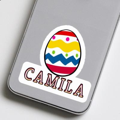 Egg Sticker Camila Notebook Image