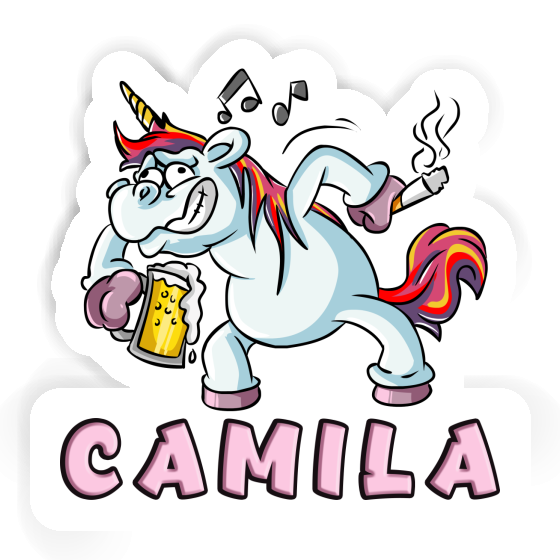 Sticker Partycorn Camila Laptop Image