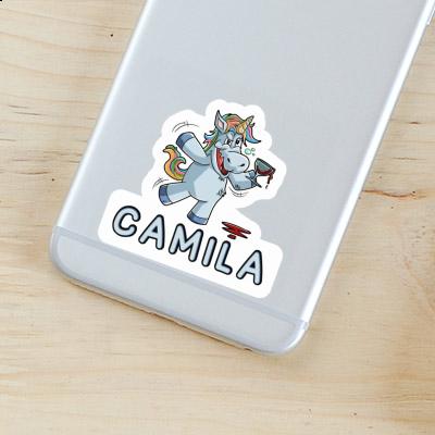 Sticker Unicorn Camila Notebook Image