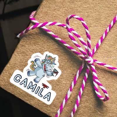 Wine Unicorn Sticker Camila Image