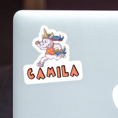 Sticker Camila Läuferin Laptop Image