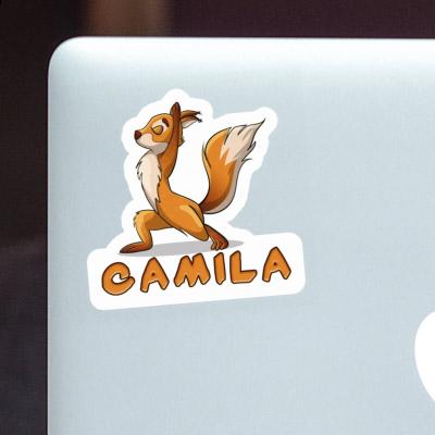 Squirrel Sticker Camila Laptop Image