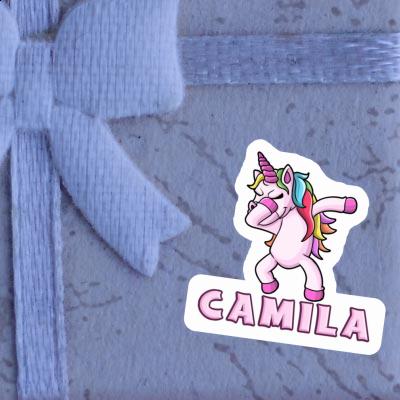 Dabbing Unicorn Sticker Camila Gift package Image