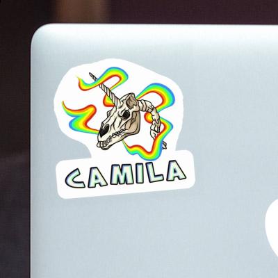 Camila Sticker Skull Laptop Image