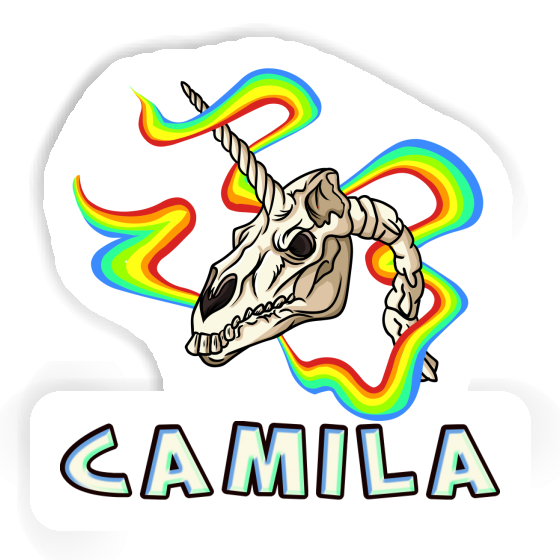 Camila Sticker Skull Notebook Image