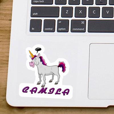 Einhorn Aufkleber Camila Notebook Image