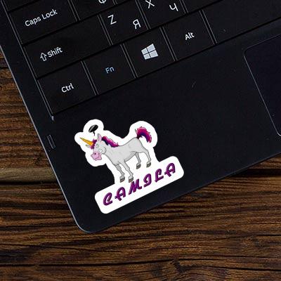 Angry Unicorn Sticker Camila Gift package Image