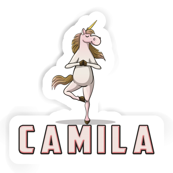 Sticker Camila Yoga Unicorn Gift package Image